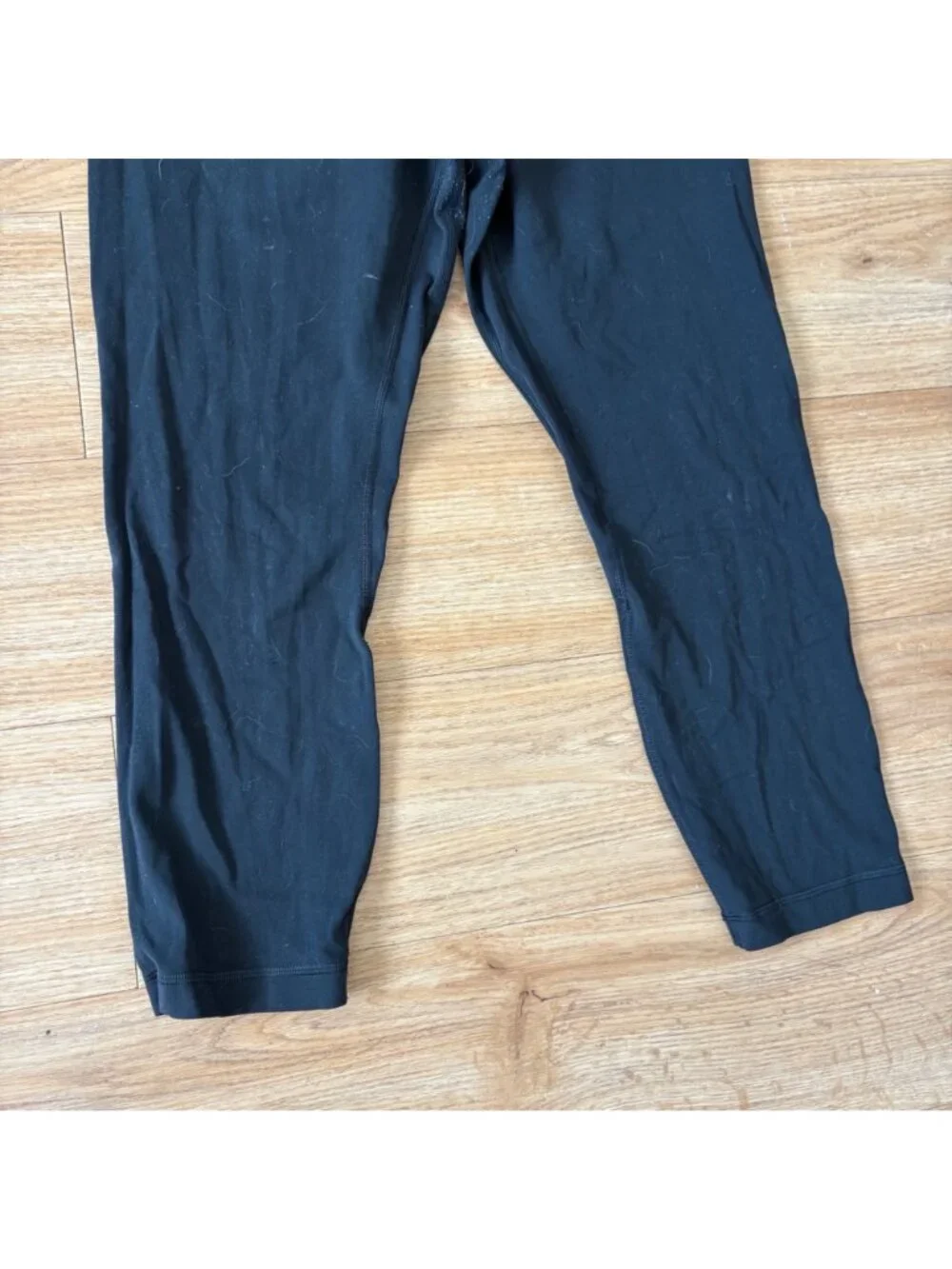 Lululemon Athletic Align High Rise Crop Yoga Pants 23” Black Women’s Size 10